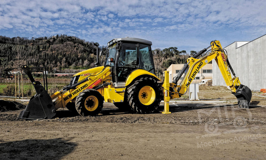 Аренда экскаватора-погрузчика New Holland B90B thumbnail 0