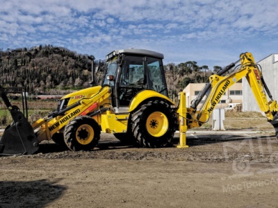 Аренда экскаватора-погрузчика New Holland B90B