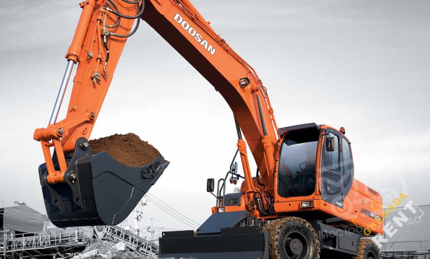 Аренда колесного экскаватора Doosan DX210W thumbnail 6