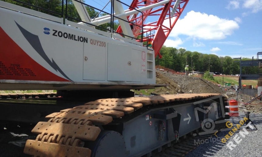 Аренда гусеничного крана Zoomlion QUY 160 thumbnail 1