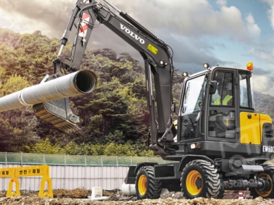 Аренда мини-экскаватора VOLVO EW60C