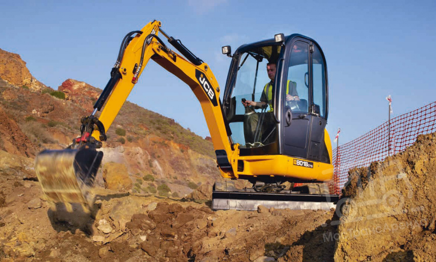 Аренда мини-экскаватора JCB 8018 thumbnail 0