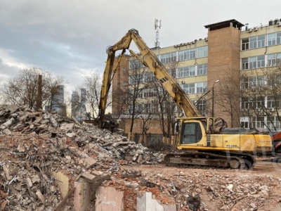 Аренда экскаватора-разрушителя Komatsu PC340LC