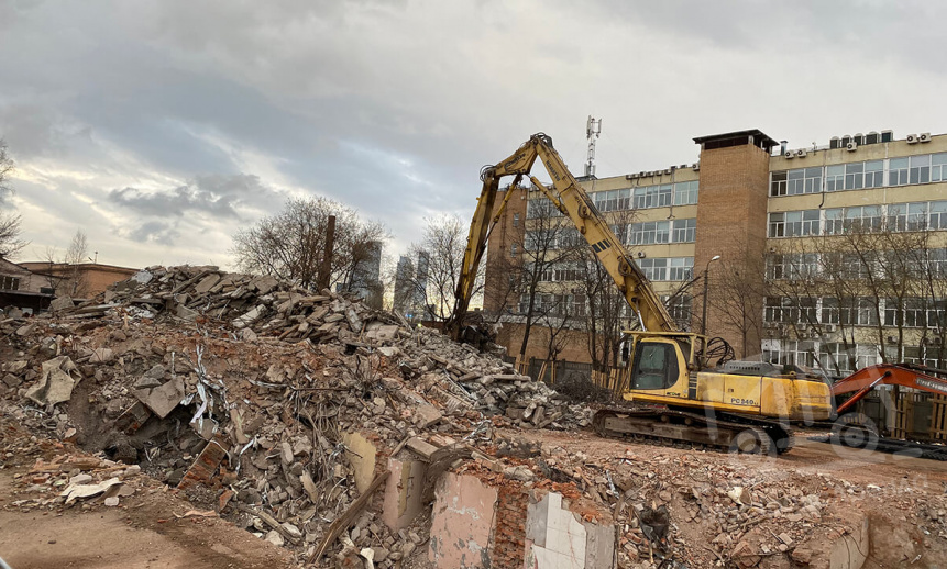 Аренда экскаватора-разрушителя Komatsu PC340LC thumbnail 1