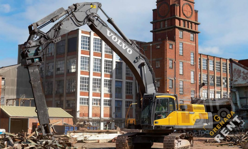 Аренда экскаватора-разрушителя Volvo EC480DHR thumbnail 0