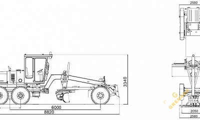 Аренда грейдера ГС-14.02 - 13,5 тонн thumbnail 3