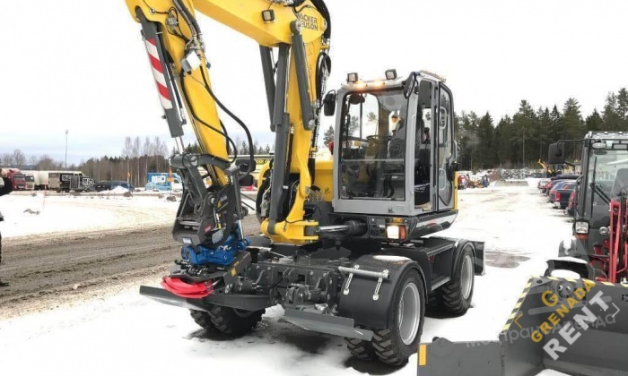 Аренда колесного экскаватора Wacker Neuson EW100 thumbnail 3