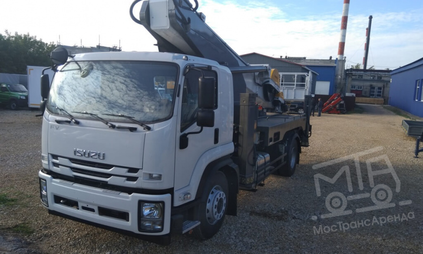 Аренда японской автовышки - 18 метров thumbnail 1