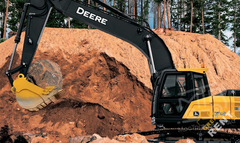 Аренда гусеничного экскаватора John Deere E210 LC thumbnail 1