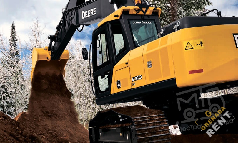 Аренда гусеничного экскаватора John Deere E210 LC thumbnail 2