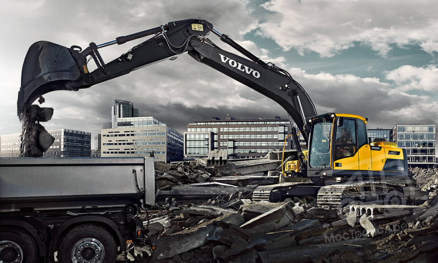 Аренда гусеничного экскаватора Volvo EC220D thumbnail 1