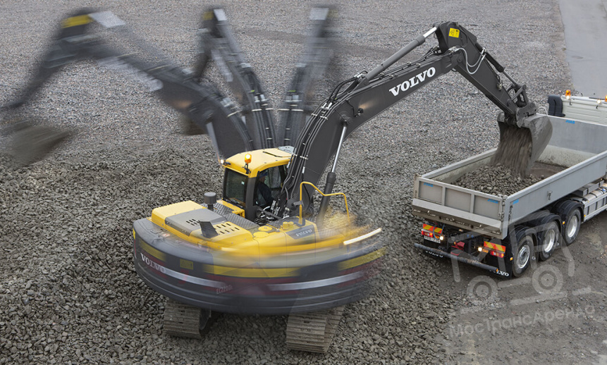 Аренда гусеничного экскаватора Volvo EC220D thumbnail 4