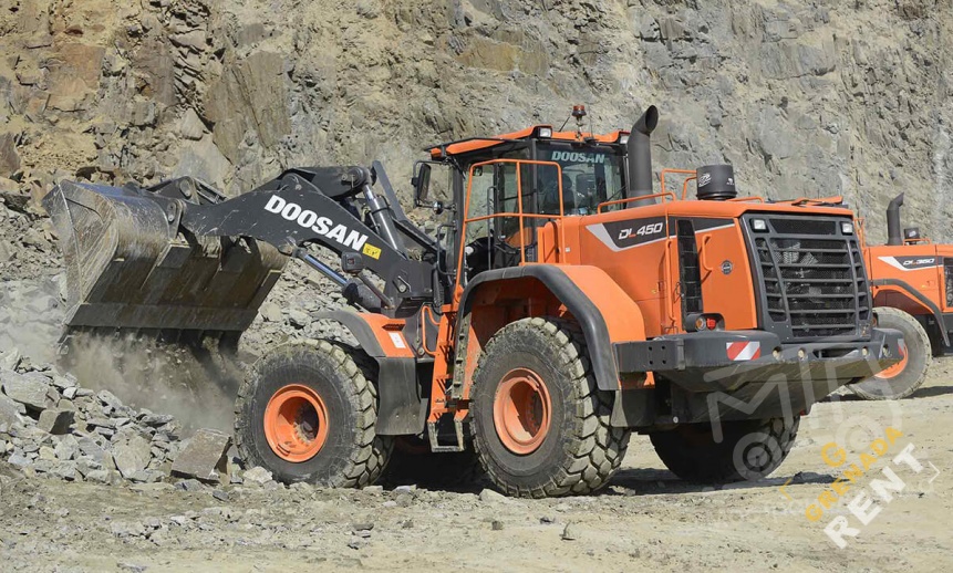 Аренда фронтального погрузчика Doosan DL450A thumbnail 0