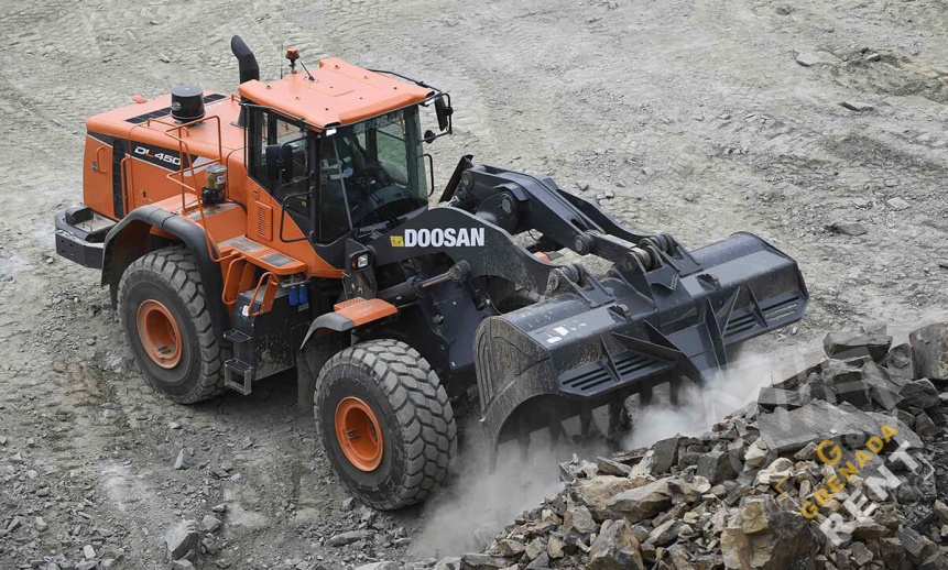 Аренда фронтального погрузчика Doosan DL450A thumbnail 1