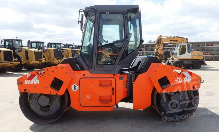 Аренда дорожного катка Hamm HD 90 - 9,5 тонн thumbnail 0