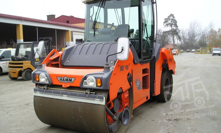 Аренда дорожного катка Hamm HD 90 - 9,5 тонн thumbnail 1