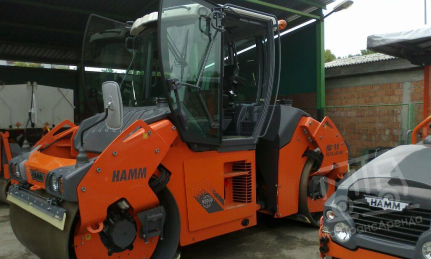 Аренда дорожного катка Hamm HD 90 - 9,5 тонн thumbnail 2