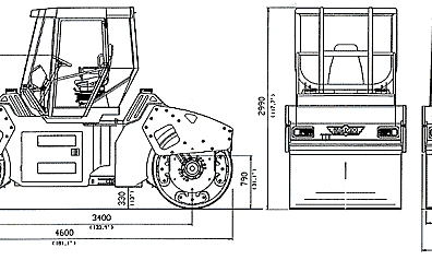 Аренда дорожного катка Hamm HD 90 - 9,5 тонн thumbnail 4