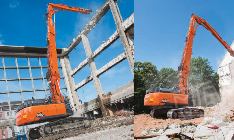 Аренда экскаватора-разрушителя Hitachi ZX350LC-3 Demolition thumbnail 3