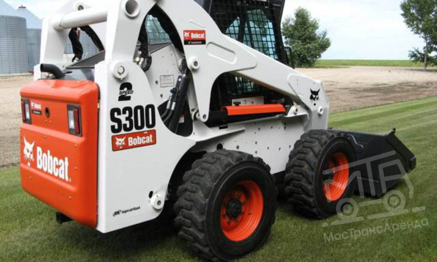 Аренда мини-погрузчика Bobcat S300 thumbnail 1