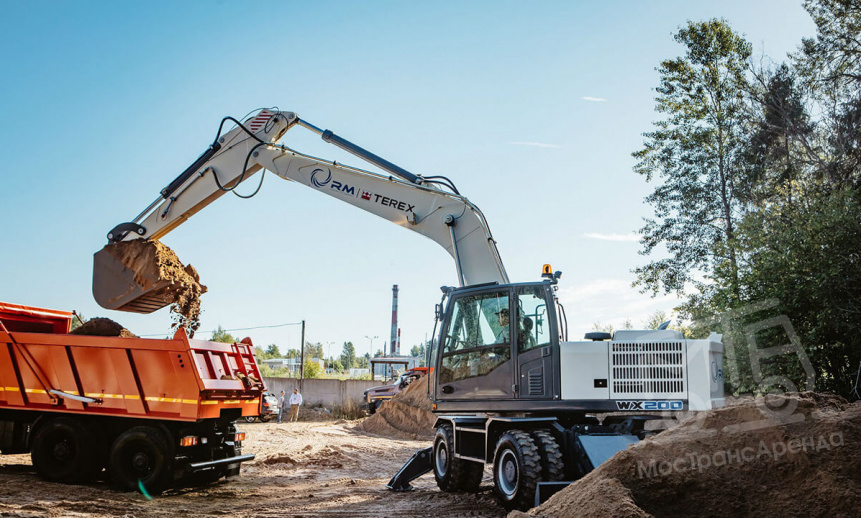 Аренда колесного экскаватора Terex WX 200 thumbnail 2