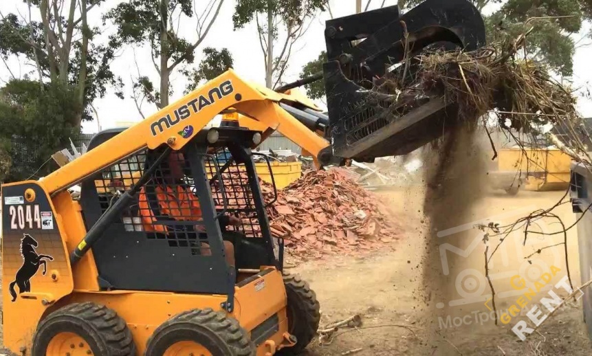 Аренда мини-погрузчика MUSTANG 2044 thumbnail 1