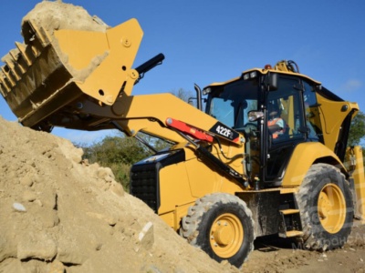 Аренда экскаватора-погрузчика CAT 422F2