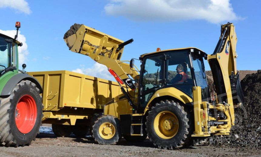 Аренда экскаватора-погрузчика CAT 422F2 thumbnail 1