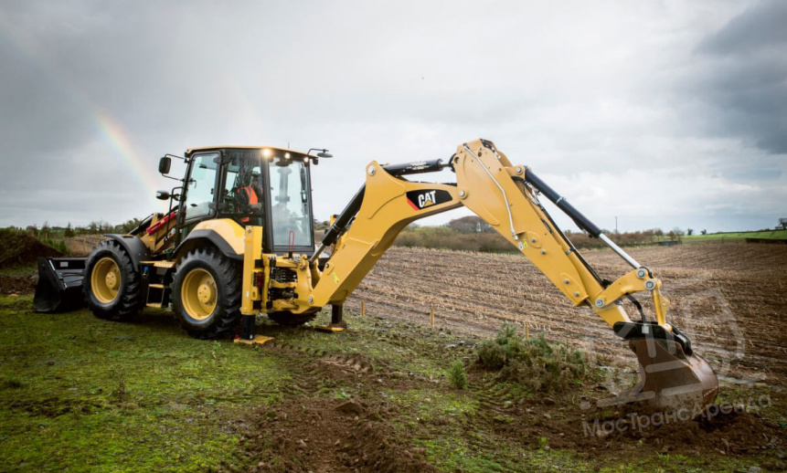 Аренда экскаватора-погрузчика CAT 422F2 thumbnail 2