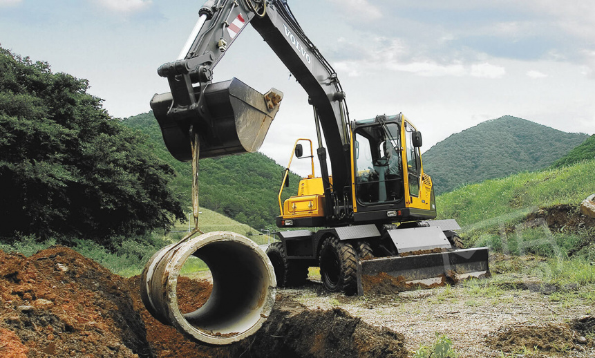 Аренда колесного экскаватора Volvo EW145B Prime thumbnail 1