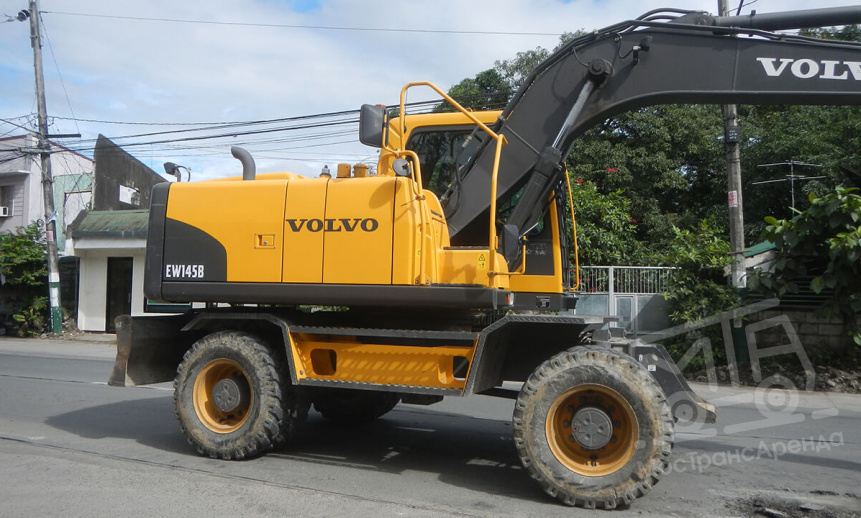 Аренда колесного экскаватора Volvo EW145B Prime thumbnail 2